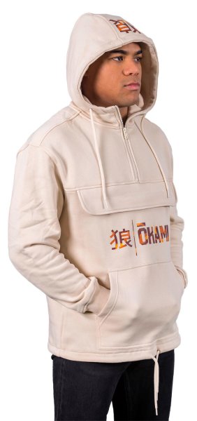 OKAMI Urban Sweat Pull Over Hoody Sand